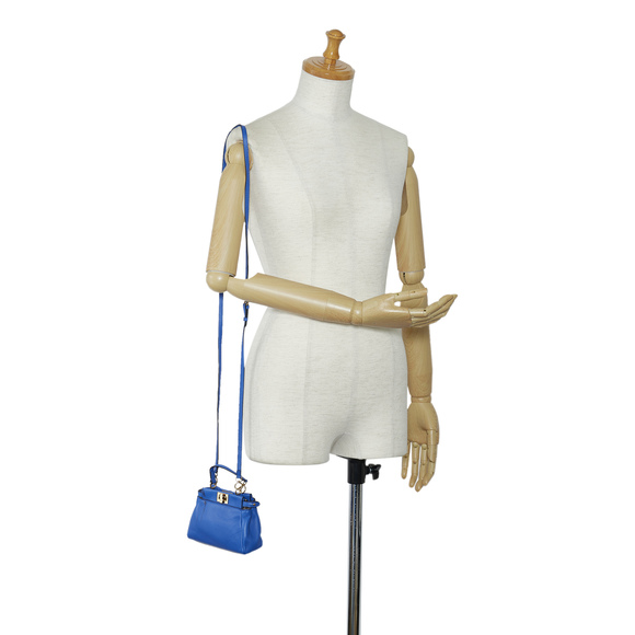 FENDI Micro Peekaboo Satchel - Picture 12 of 13